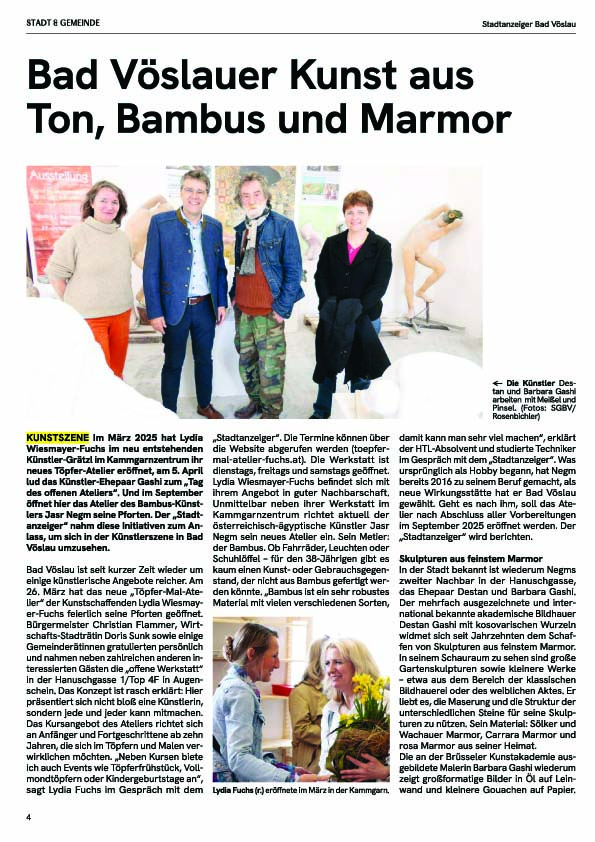 Stadtanzeiger - Bad V&ouml;slau - Mai 2025